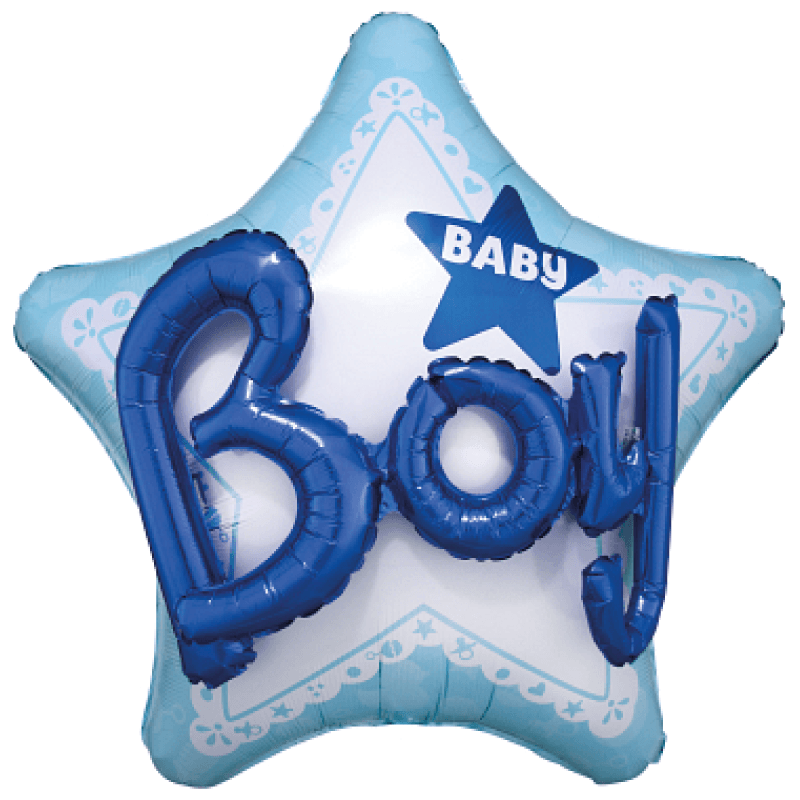 Globo Baby Boy 3D - tuglobero
