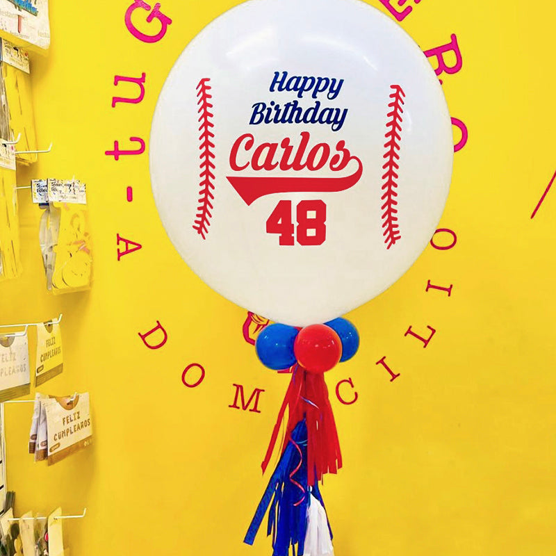 Home Run Baseball (Globo Gigante personalizable)