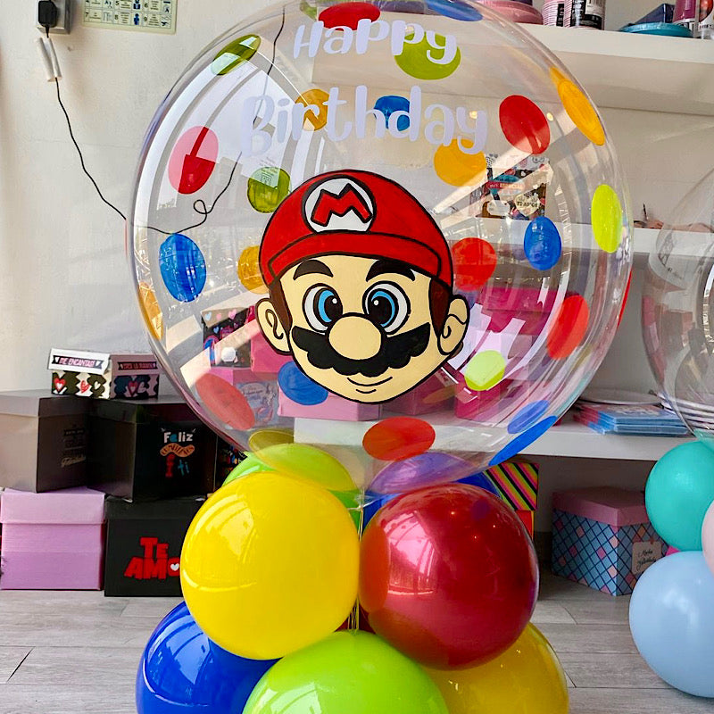 Base Mario Bros Pintada a Mano