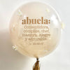 ABUELA - Burbuja con Flores