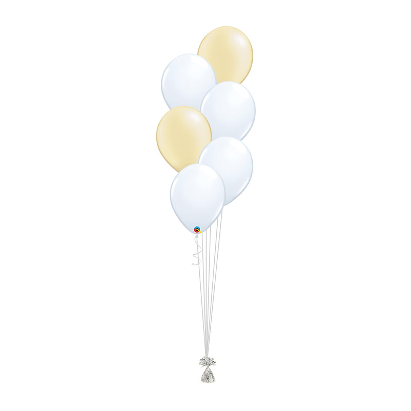 Ramillete Globos Blancos