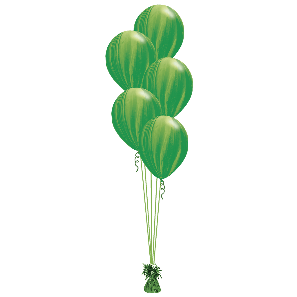 Ramillete Látex Ágata 5 Globos.