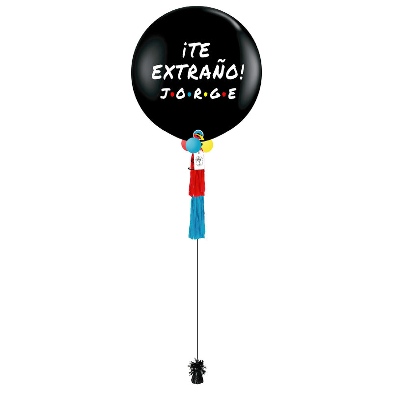 ¡Te Extraño! - Gigante (Personalizable) - tuglobero