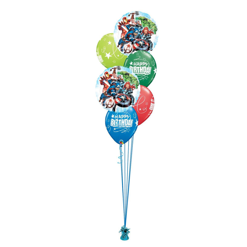 Globos HBD Avengers - tuglobero