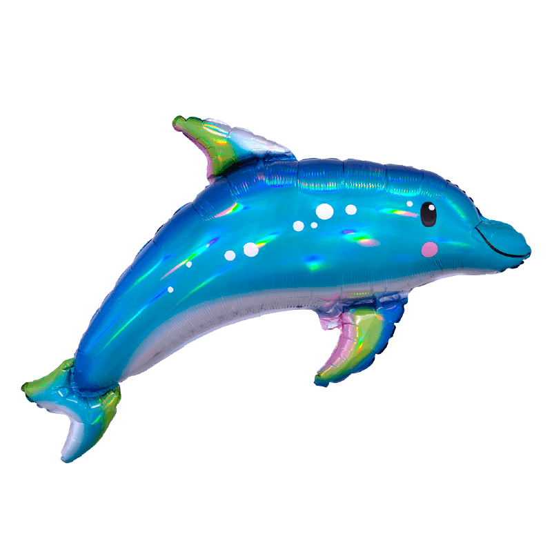 Globo Delfín Brillante - tuglobero
