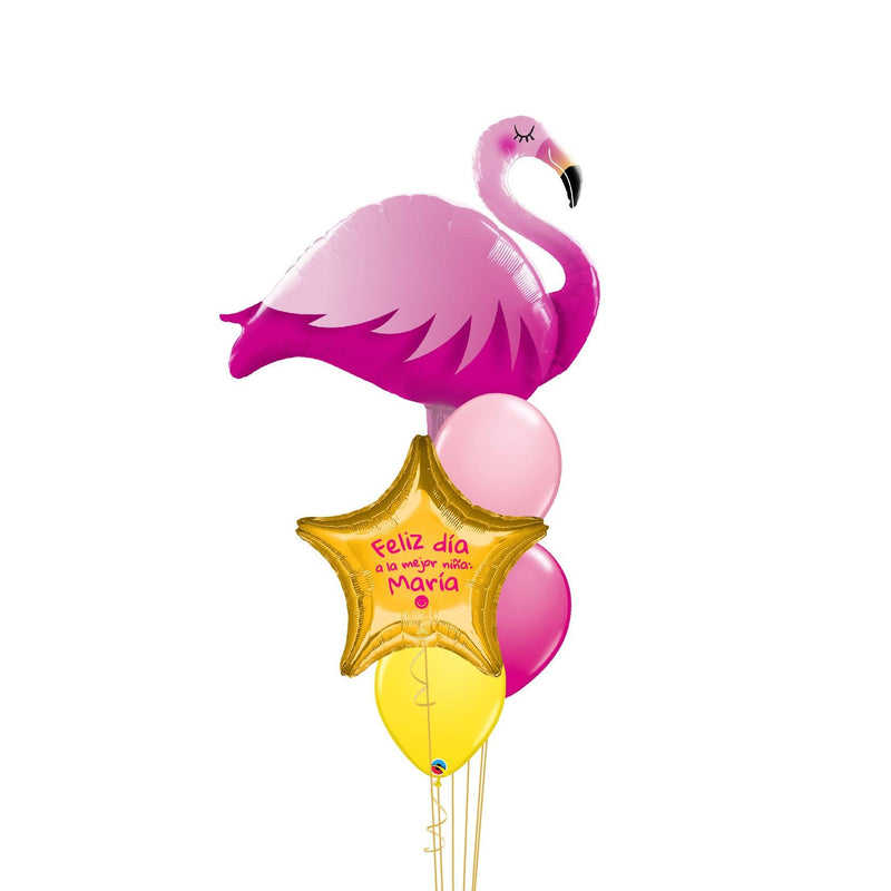 Globos Día del Niño Flamingo - tuglobero
