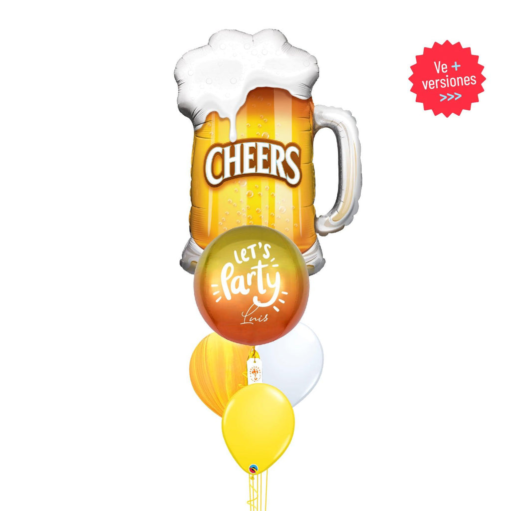 Globos Cheers Festejado - Personalizable - tuglobero