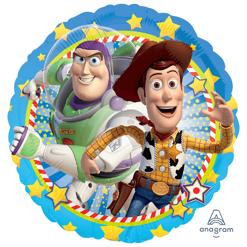 Globo Woody y Buzz Estrellas - tuglobero