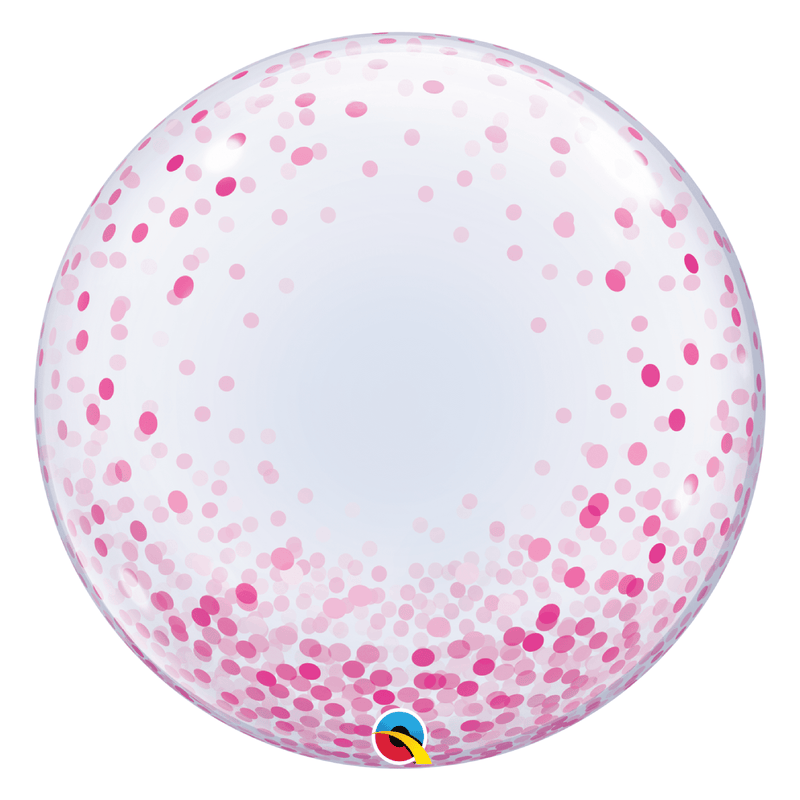 Burbuja – Puntos de Confeti Rosa - tuglobero