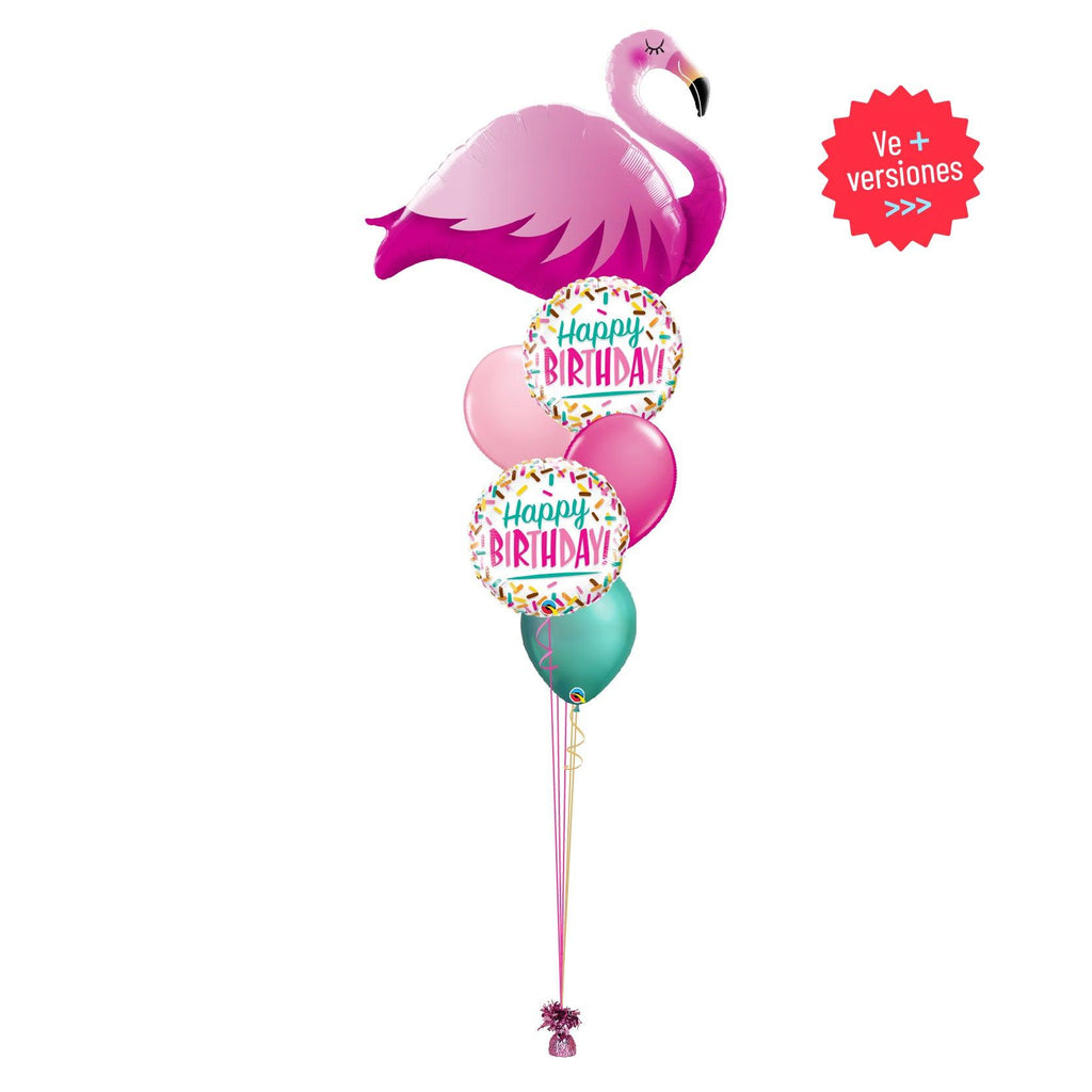 Flamingo Birthday Chispas - tuglobero