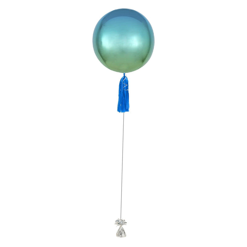 Esfera Azul-Verde Personalizada - tuglobero