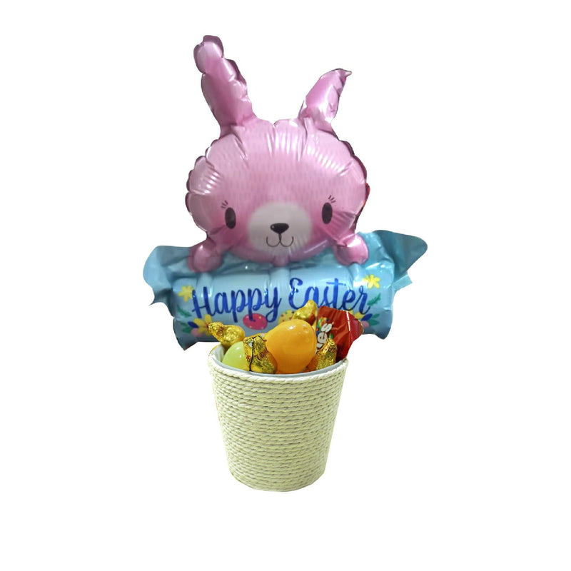 Happy Easter Bunny C/ Canasta Dulces Pascua - tuglobero