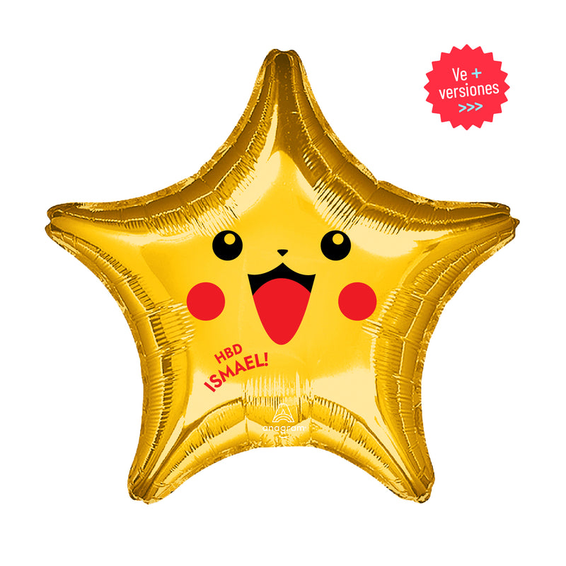 Pikachu Estrella