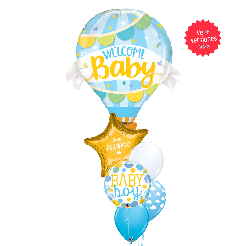 Welcome Baby Boy - Personalizable